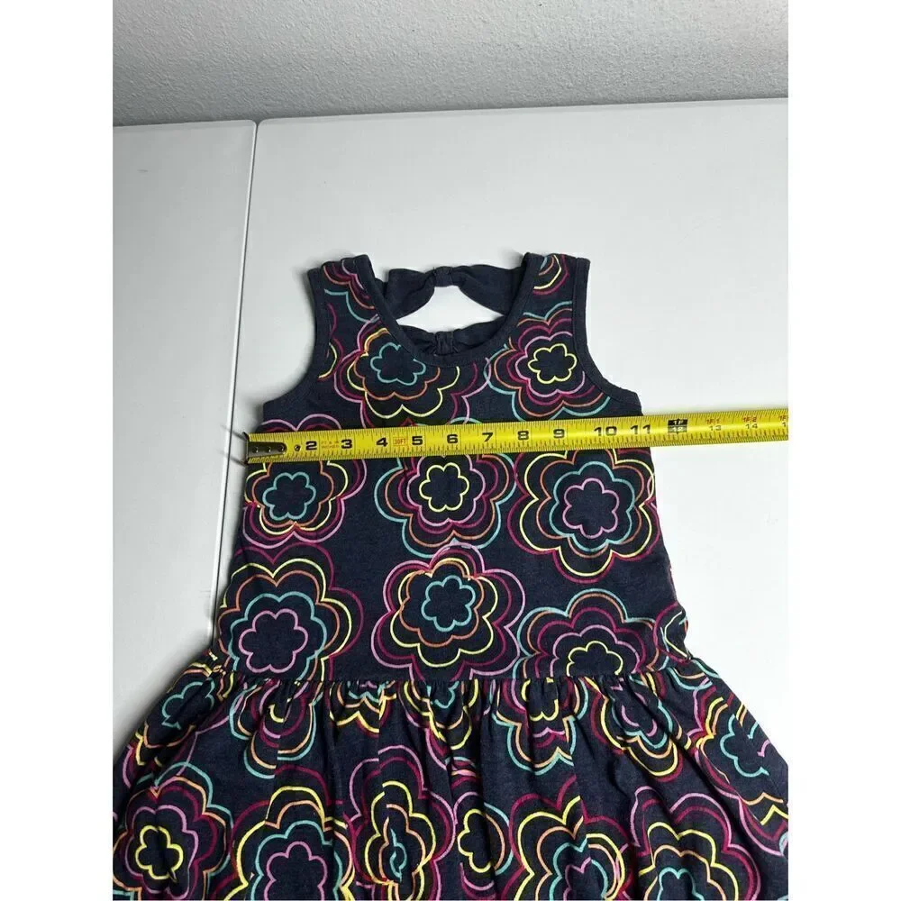 Maggie & Zoe Tank Dress Puffy Skirt Mulicolor Size 5T Cotton Blend